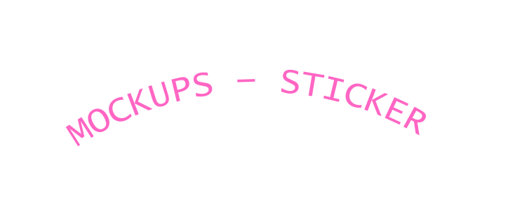 MOCKUPS STICKER